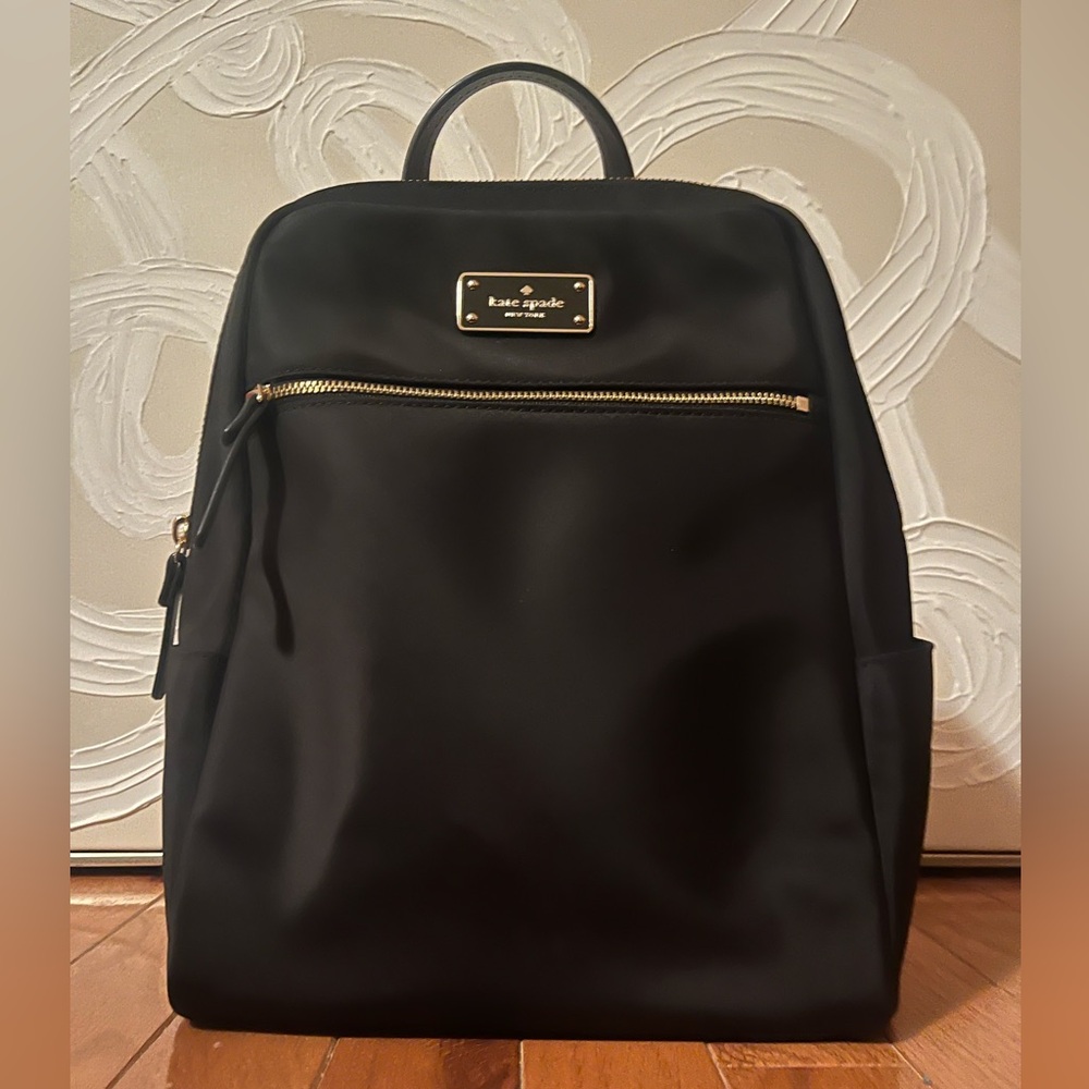 Kate Spade Black Backpack